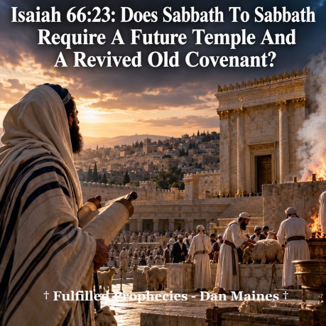 poster Isaiah 66:23: Does Sabbath To Sabbath Require A Future Temple And A Revived Old Covenant?