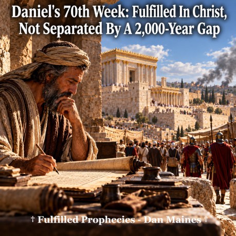 poster 70 Weeks - Daniel's 70th Week: Fulfilled In Christ, Not Separated By A 2,000-Year Gap